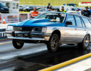 Holden VH Commodore at Drag Challenge