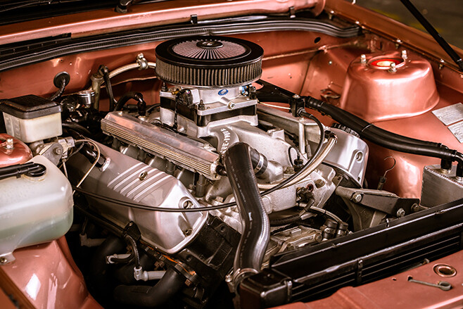 Holden VK Berlina engine bay