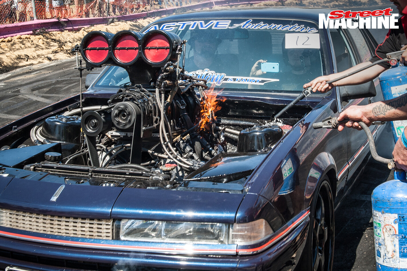 Holden VL Blown Burnout 5717