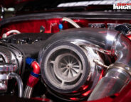 Holden VL Calais engine bay