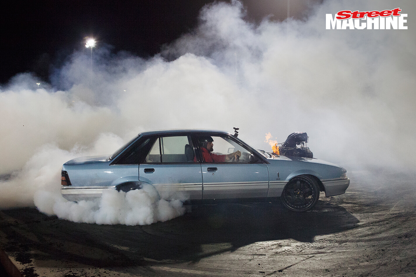 Holden VL Commodore Blown Burnout