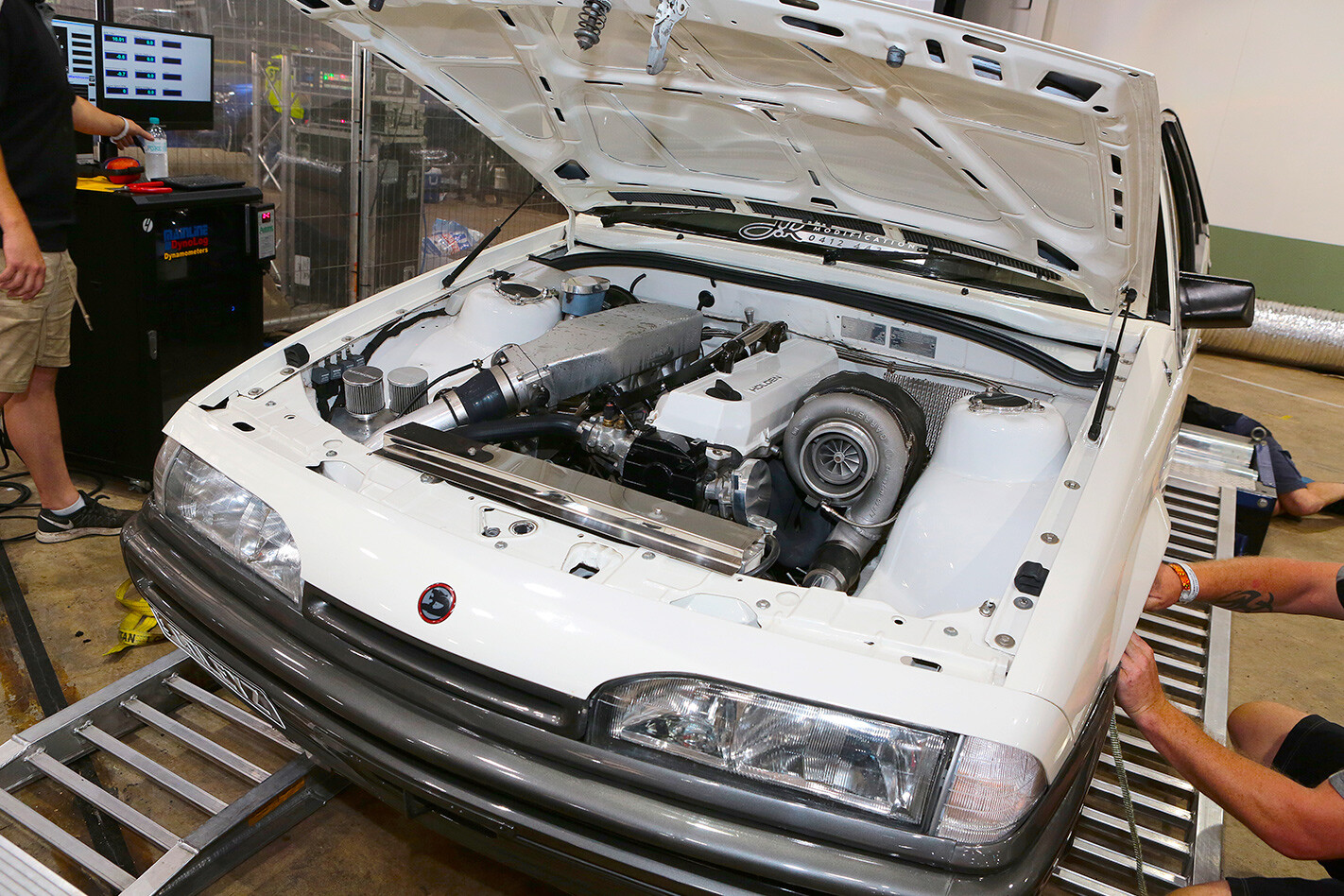Holden VL Commodore on dyno