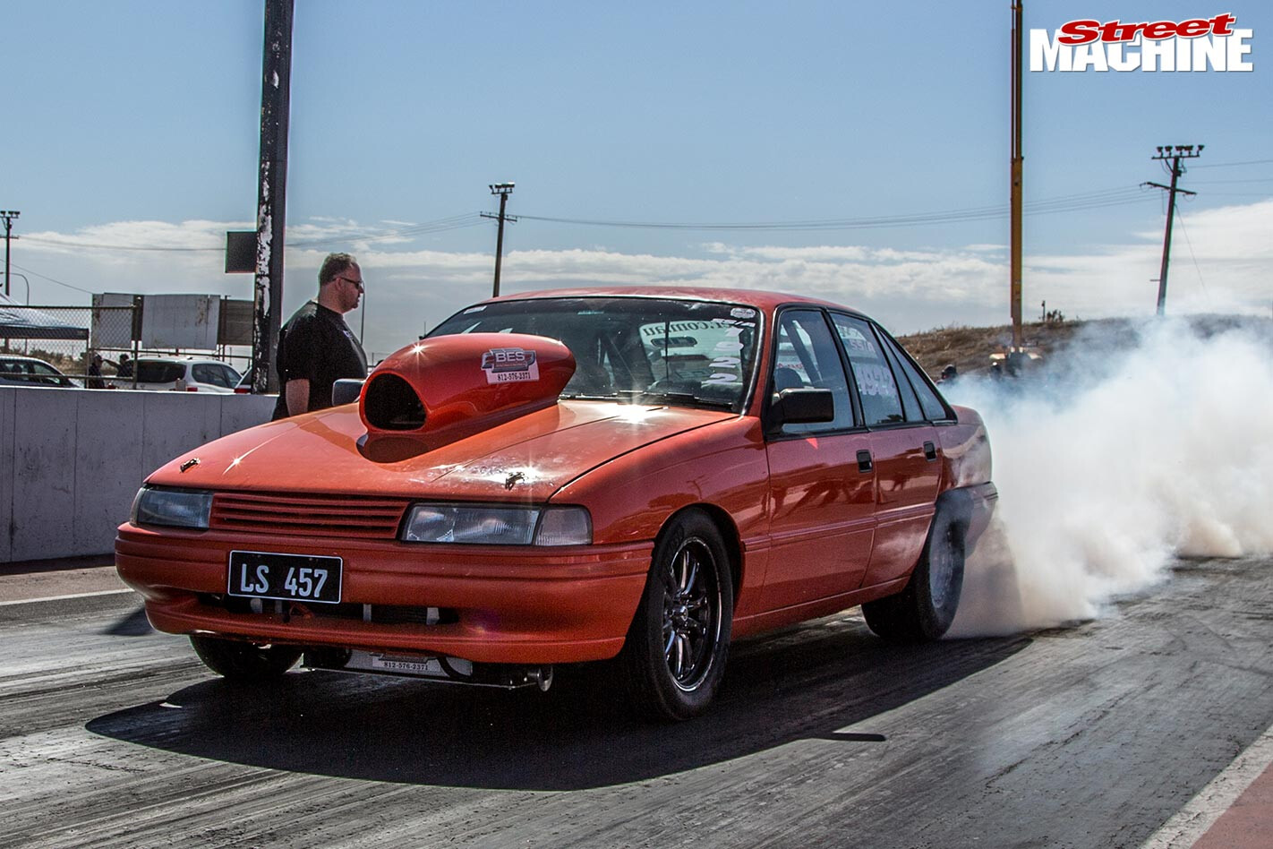 Holden VN Commodore drag