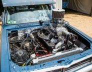 HB Torana engine bay
