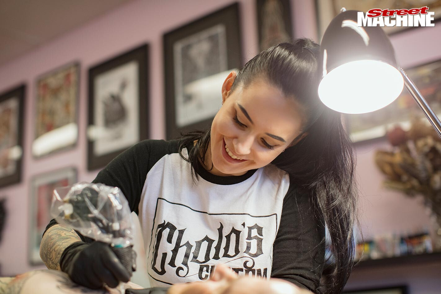 Tattooist Drea Darling