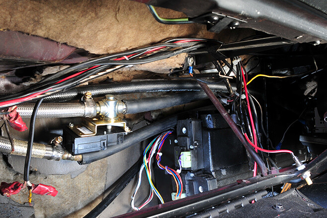 Fitting an aircon kit