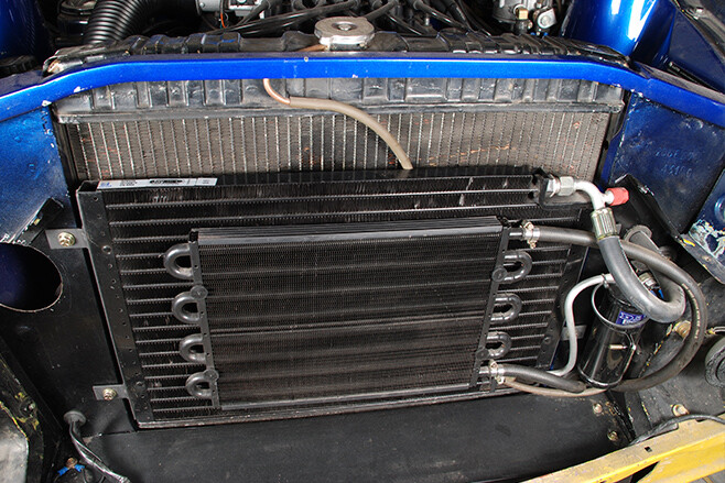 Fitting an aircon kit