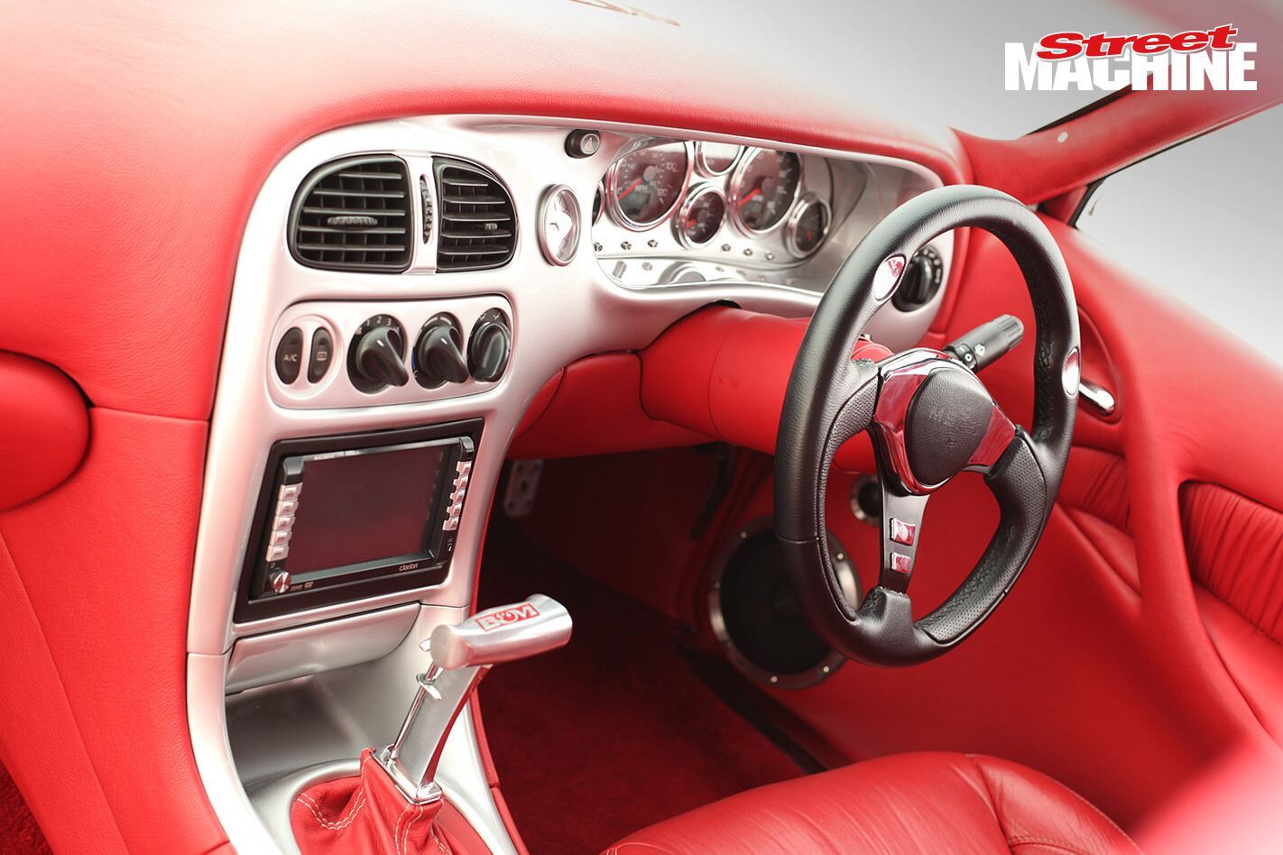 HQ Holden 350 Chev Interior 2