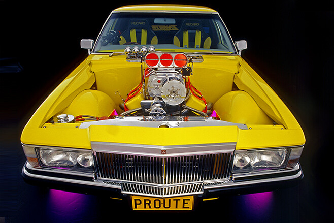 HQ One Tonner engine bay