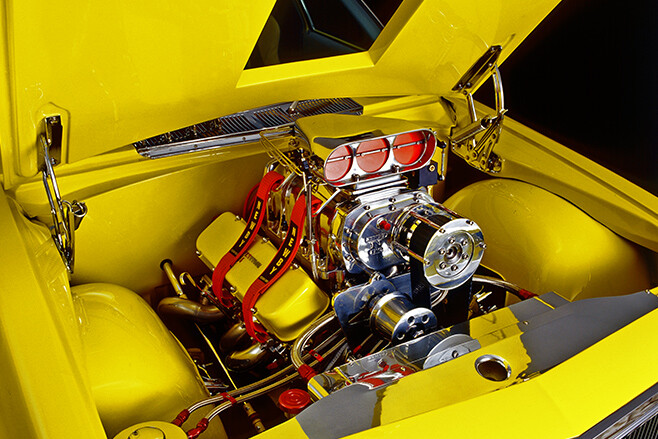 HQ One Tonner engine bay