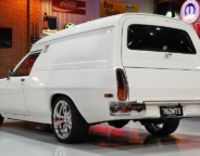 Street Machine News HQ Panel Van White 1