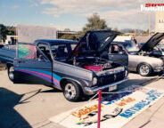Holden HR ute on show