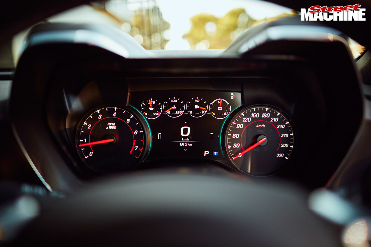 HSV Camaro dash