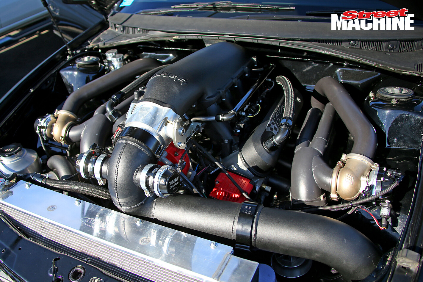 HSV Grange WK Twin Turbo Engine
