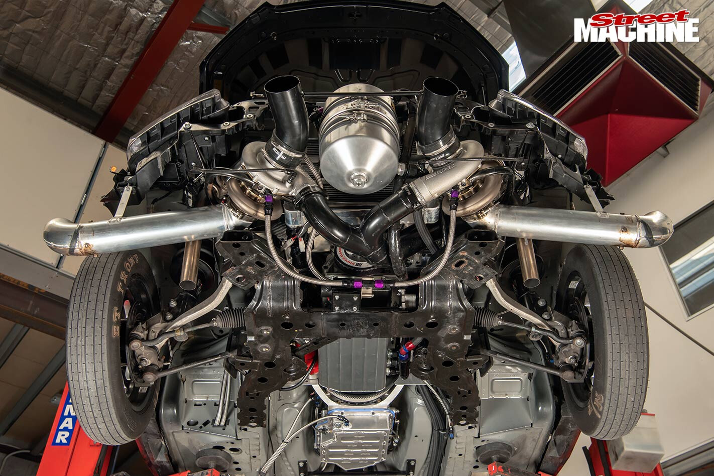 HSV VF ute underside