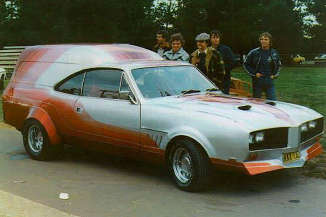 Hunchback Holden HT Monaro Panelvan