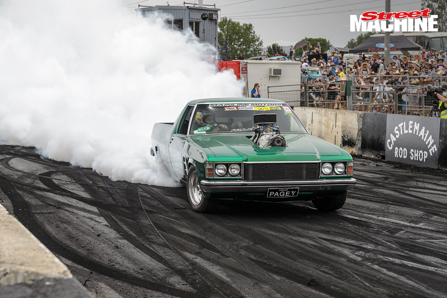 HZ Holden Ute Burnout PAGEY