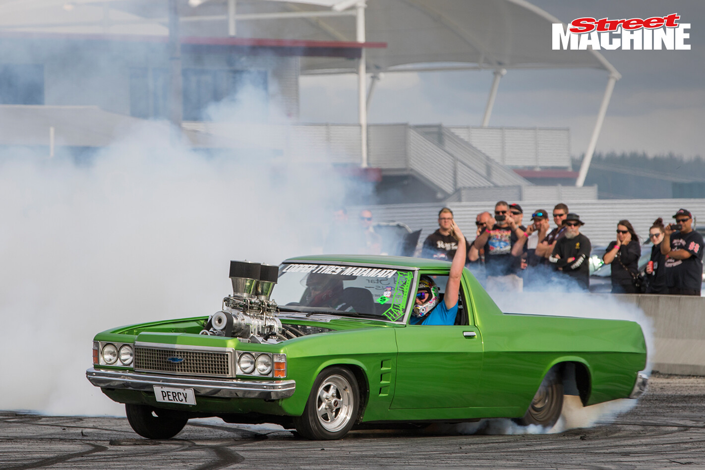 HZ Holden Ute Burnout