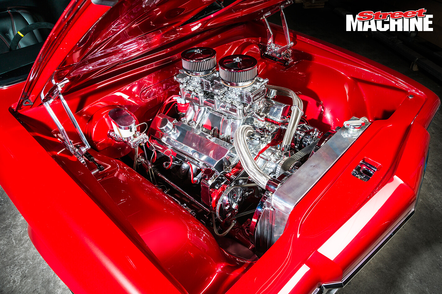 HZ Holden Ute Custom 355 Engine 1
