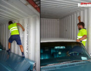 Importing cars in a container