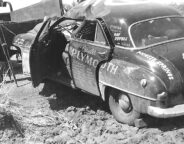 Jack Gelignite Rolled 1952 Chrysler Plymouth Jpg