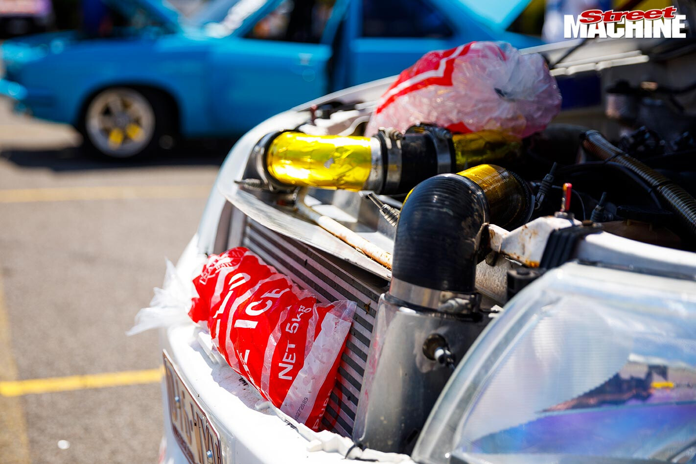 Toyota Hilux engine bay