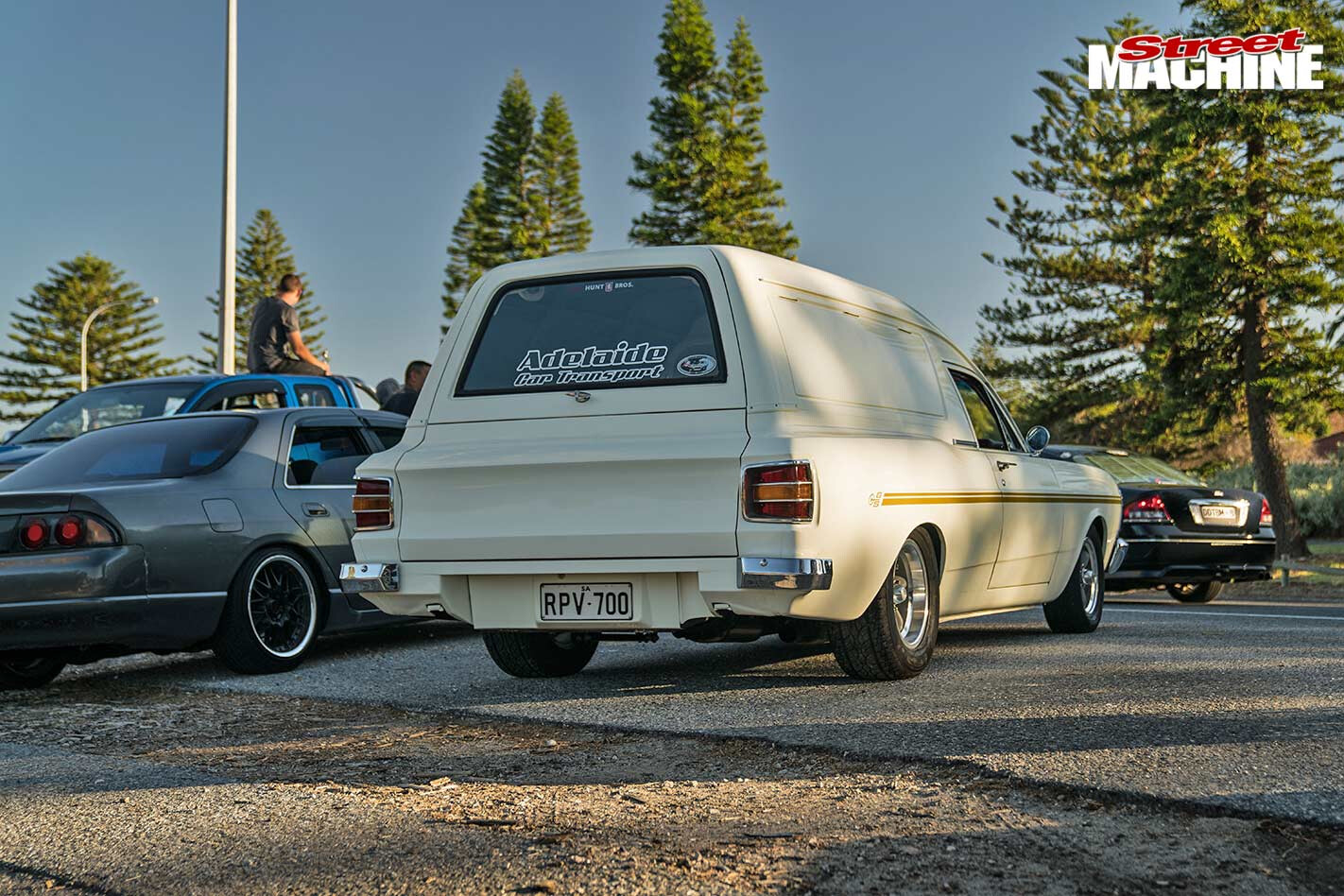 Mark Hunt's XW panel van