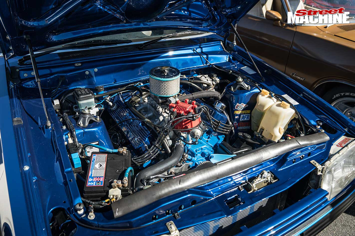 Ford falcon engine bay
