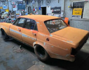 Street Machine Features James Mackie X Falcon In The Build Rear Angle