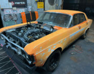 Street Machine Features James Mackie Xy Falcon Build Front Angle