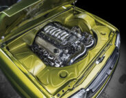 Street Machine Features Jasmine Green Hilux Engine Bay 1