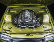 Street Machine Features Jasmine Green Hilux Engine Bay 2