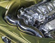 Street Machine Features Jasmine Green Hilux Engine Bay 6