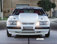 Street Machine Features Jason Waye Fox Body Mustang Front Wm