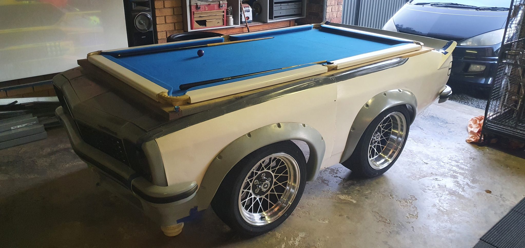Street Machine Features Jason Randall Torana Pool Table 1