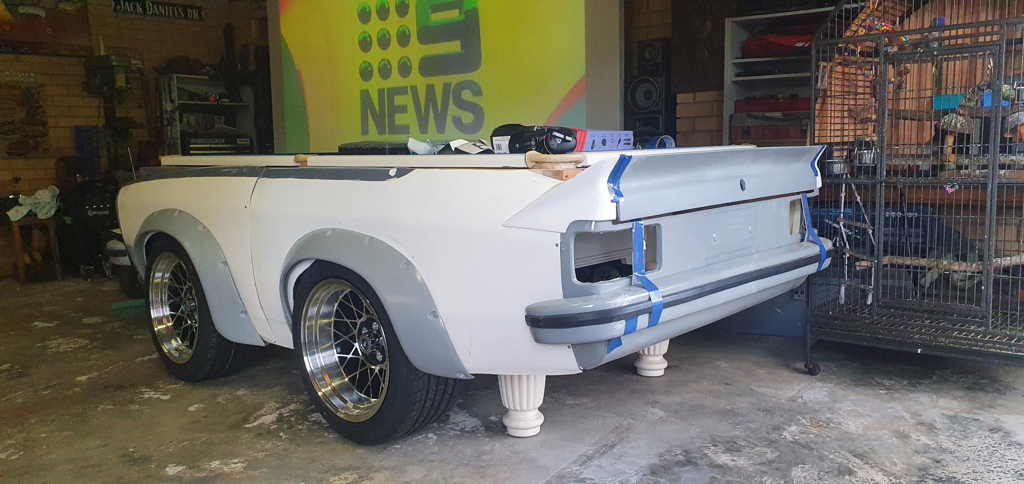 Street Machine Features Jason Randall Torana Pool Table 3
