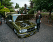 Street Machine Events Jazzy Green Hilux SMOTY
