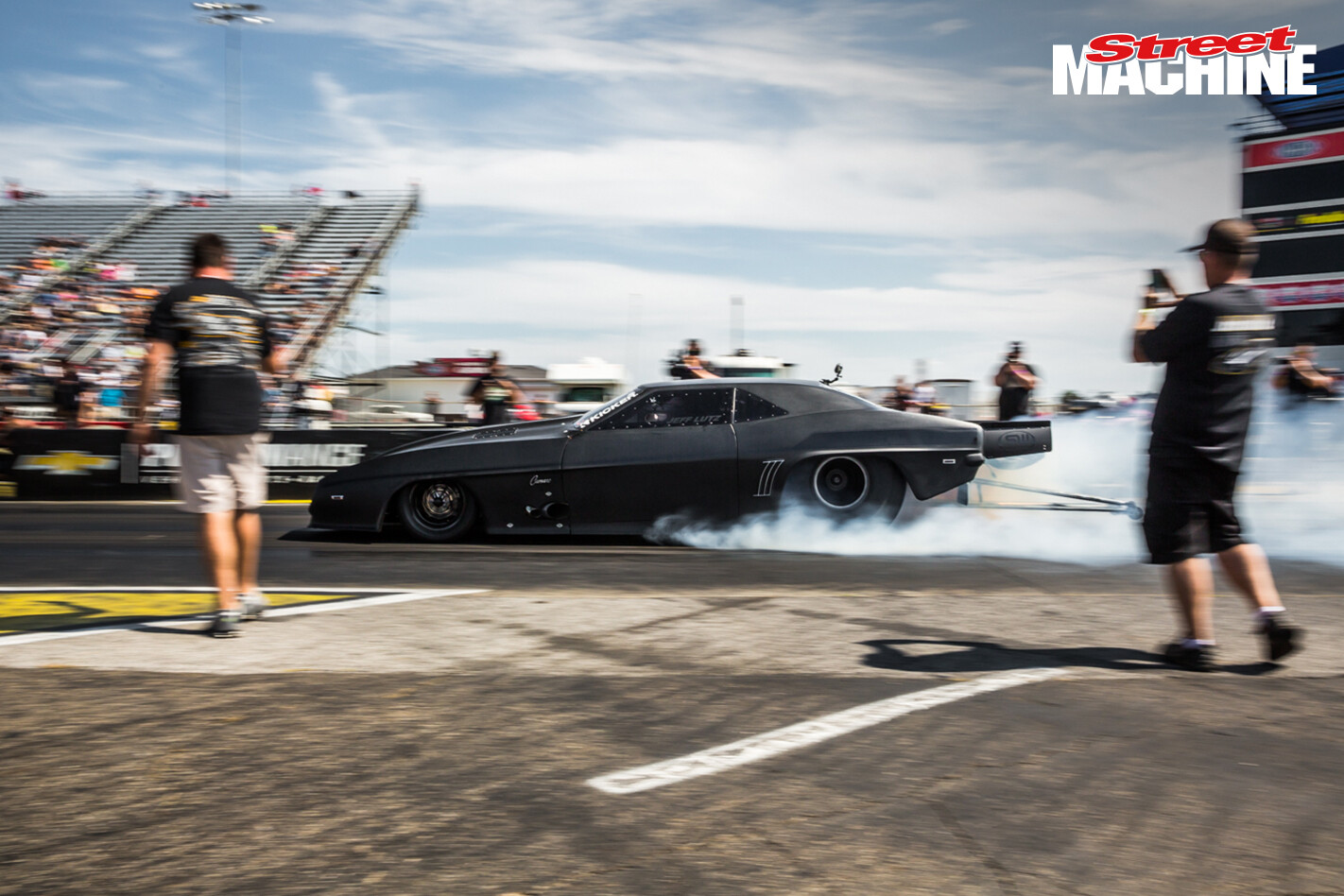 Jeff Lutz Pro Mod Camaro Drag Week