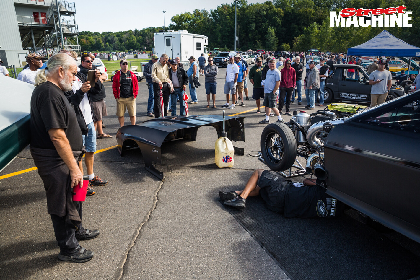Jeff Lutz Promod Camaro Drag Week 1