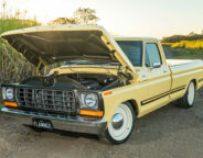Street Machine Features Jeff Saverin F 100 Bonnet Up 2