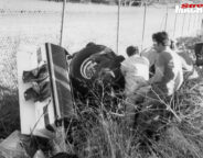 Jim's crash at the end of Calder&rsquo;s braking area in January &rsquo;82