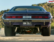 Street Machine Features Jon Mitchell Dodge Challenger Rear