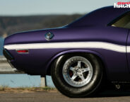 Street Machine Features Jon Mitchell Dodge Challenger Rear Quarter
