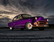 Street Machine Features Kate Russell Chevy Sled Front Angle