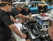 Street Machine Events Keith Hards 1969 Chevy Camaro White 15