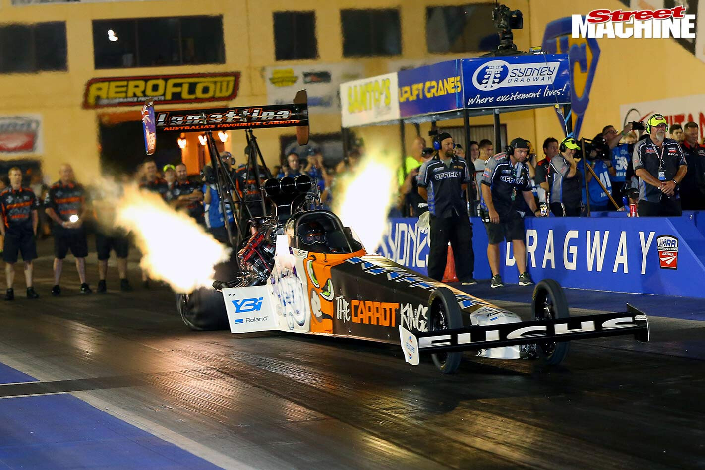 Kelly Bettes dragster