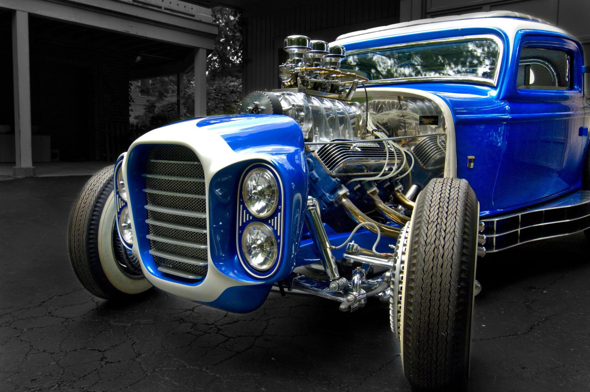 The Beach Boys 1963 album cover car: Little Deuce Coupe