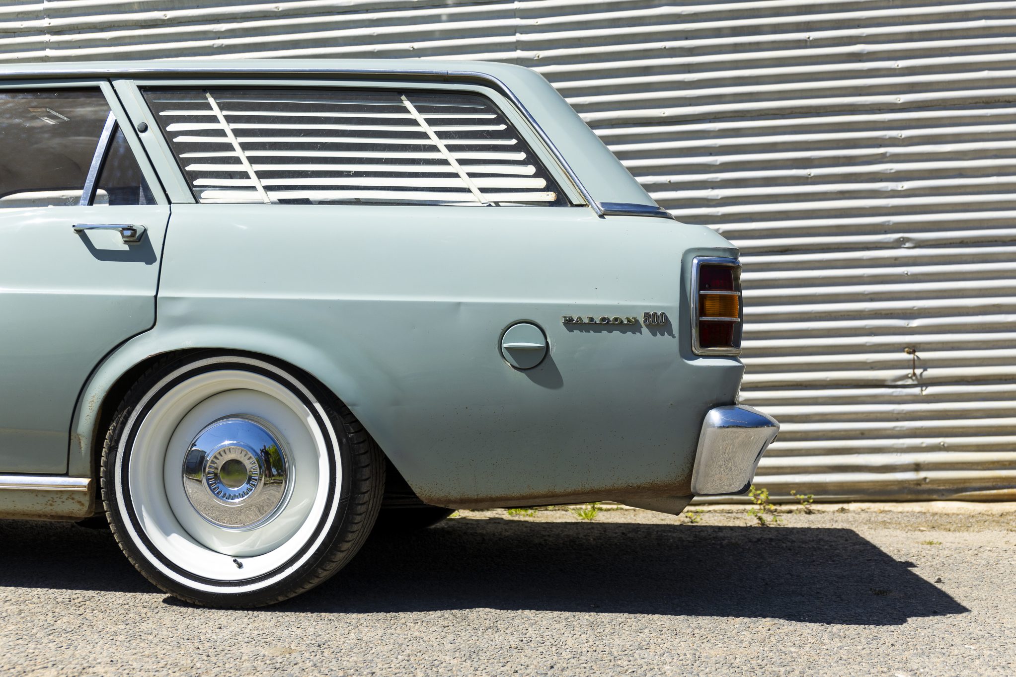 Street Machine Features Lorella Burns Ford Xw Wagon Rear Quarter