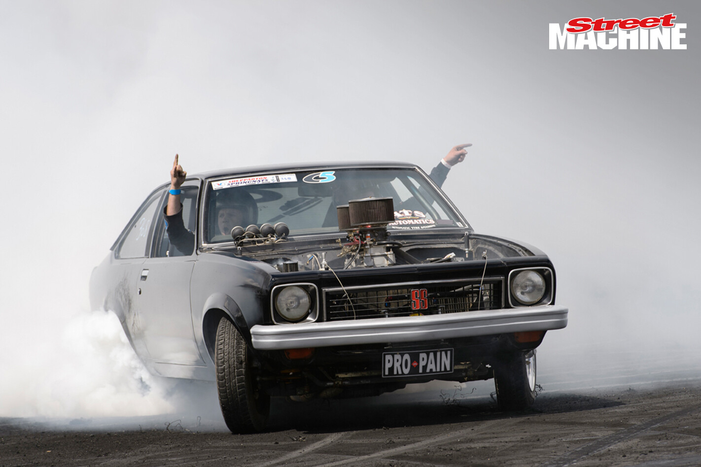 LX Torana Hatch Burnout Powerfest