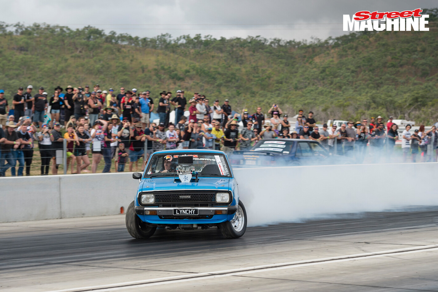 Lynchy V8 Corolla Burnout